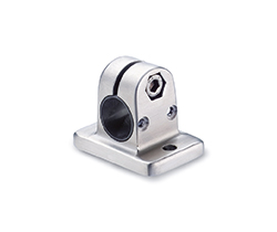 GN 145.1-NI-Connecting clamps with mounting base